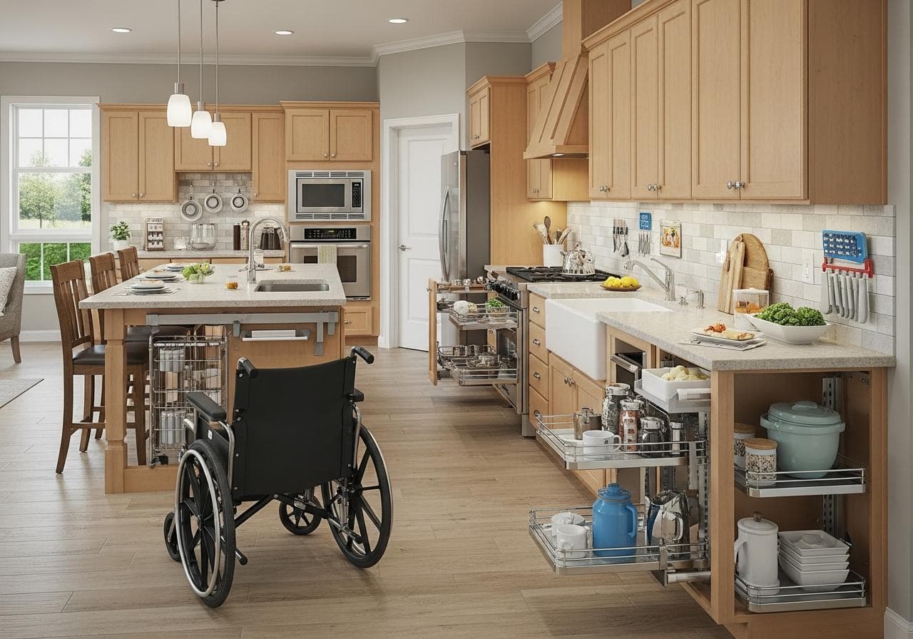 Barrier Free Kitchen Ideas For Safety And Accessibility