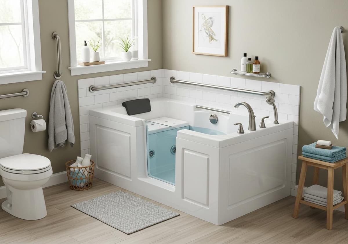 Bathtub Step In Conversion Guide For Accessibility