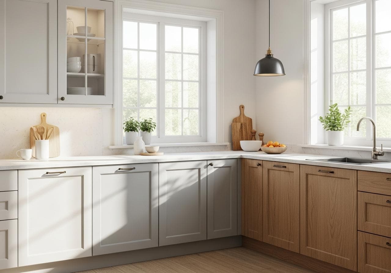 Choosing Cabinet Colors That Enhance Natural Light