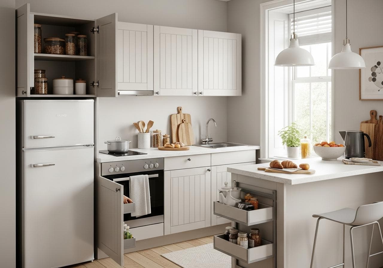 Designing Kitchens For Small Apartments